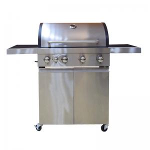 Draagbare trolley outdoor bba-gasgrill met oven